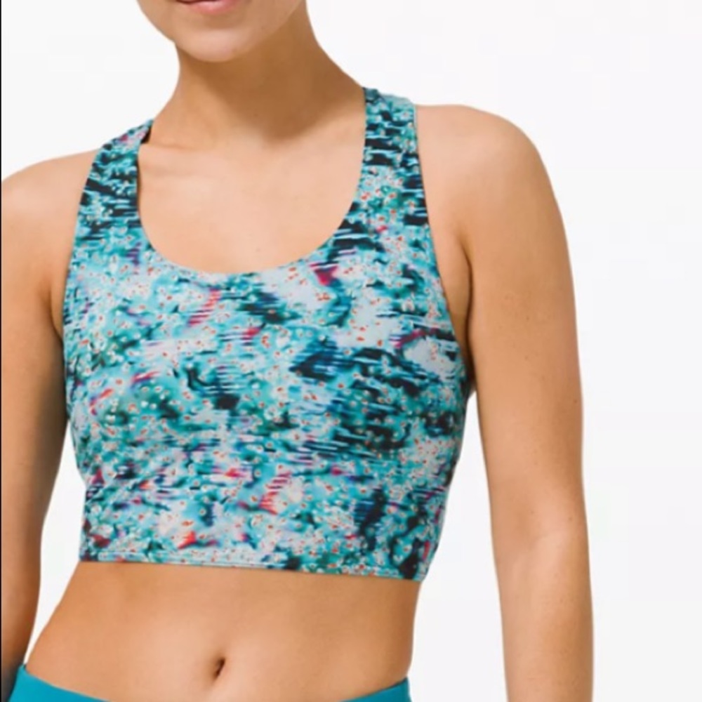 💕LULULEMON STASH IT BRA/CROP-QUICK START MULTI💕 - Picture 8 of 16